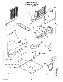 04 - Unit Parts parts for Whirlpool Refrigerator 8ET1FTKXKT05 from AppliancePartsPros.com
