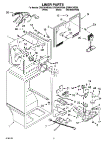 02 - Liner Parts parts for Whirlpool Refrigerator GR9FHKXPS00 from AppliancePartsPros.com