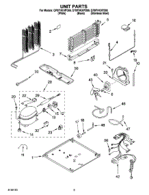 05 - Unit Parts parts for Whirlpool Refrigerator GR9FHKXPS00 from AppliancePartsPros.com