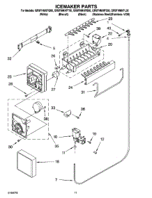 06 - Icemaker Parts parts for Whirlpool Refrigerator GR9FHMXPT00 from AppliancePartsPros.com