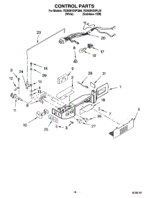 10 - Control Parts parts for Whirlpool Refrigerator 7GS6SHEXPL00 from AppliancePartsPros.com