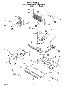 06 - Unit Parts parts for Whirlpool Refrigerator GB2SHKXMT00 from AppliancePartsPros.com
