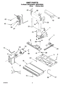 06 - Unit Parts parts for Whirlpool Refrigerator GB9SHKXMQ00 from AppliancePartsPros.com