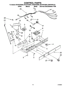 11 - Control Parts parts for Whirlpool Refrigerator ED2FHEXNB00 from AppliancePartsPros.com