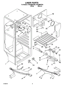 03 - Liner Parts parts for Whirlpool Refrigerator ET8AHMXPQ00 from AppliancePartsPros.com