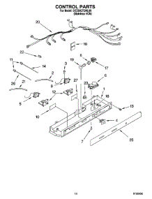11 - Control Parts, Optional Parts (Not Included) parts for Whirlpool Refrigerator 3XES0GTQNL00 from AppliancePartsPros.com