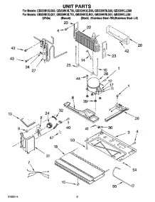 06 - Unit Parts parts for Whirlpool Refrigerator GB2SHKXLT01 from AppliancePartsPros.com