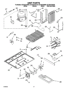 11 - Unit Parts parts for Whirlpool Refrigerator GC5SHEXNS00 from AppliancePartsPros.com