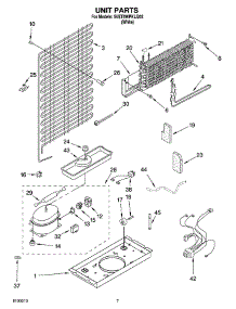 04 - Unit Parts parts for Whirlpool Refrigerator 5VET8WPKLQ02 from AppliancePartsPros.com