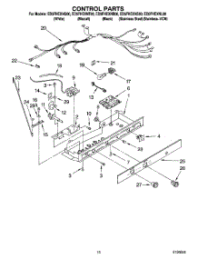 11 - Control Parts parts for Whirlpool Refrigerator ED5FHEXNT00 from AppliancePartsPros.com