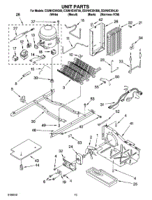 09 - Unit Parts parts for Whirlpool Refrigerator ED2NHEXNL00 from AppliancePartsPros.com