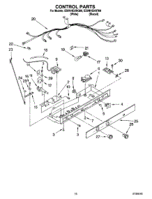 11 - Control Parts parts for Whirlpool Refrigerator ED2NHGXNQ00 from AppliancePartsPros.com