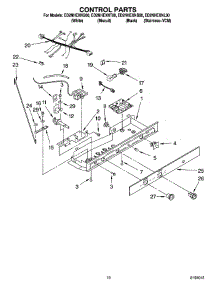 11 - Control Parts parts for Whirlpool Refrigerator ED2NHEXNT00 from AppliancePartsPros.com