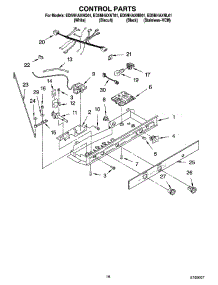 10 - Control Parts parts for Whirlpool Refrigerator ED5NHAXNL01 from AppliancePartsPros.com