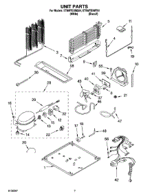 04 - Unit Parts parts for Whirlpool Refrigerator ET8WTEXMT01 from AppliancePartsPros.com
