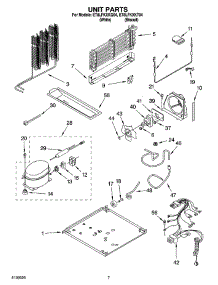 04 - Unit Parts parts for Whirlpool Refrigerator ET8LFKXKT04 from AppliancePartsPros.com