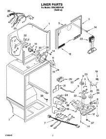03 - Liner Parts parts for Whirlpool Refrigerator ER2CHMXPL00 from AppliancePartsPros.com