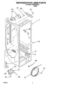 02 - Refrigerator Liner Parts parts for Whirlpool Refrigerator ED5GTGXNQ00 from AppliancePartsPros.com