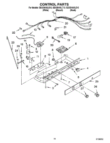 10 - Control Parts parts for Whirlpool Refrigerator GD5SHAXLB12 from AppliancePartsPros.com