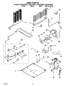 05 - Unit Parts parts for Whirlpool Refrigerator GR2SHKXMS01 from AppliancePartsPros.com
