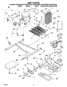 09 - Unit Parts parts for Whirlpool Refrigerator GS2SHAXNL00 from AppliancePartsPros.com