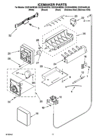10 - Icemaker Parts parts for Whirlpool Refrigerator GS2SHAXNL00 from AppliancePartsPros.com