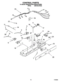 11 - Control Parts parts for Whirlpool Refrigerator 6GD25DCXHS04 from AppliancePartsPros.com