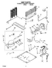 05 - Unit Parts parts for Whirlpool Refrigerator ET2AHTXMQ01 from AppliancePartsPros.com