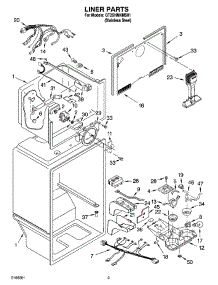 02 - Liner Parts parts for Whirlpool Refrigerator GT2SHMXMS01 from AppliancePartsPros.com