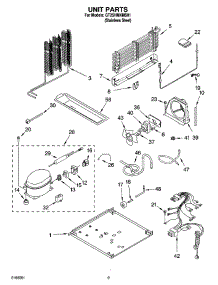 05 - Unit Parts parts for Whirlpool Refrigerator GT2SHMXMS01 from AppliancePartsPros.com