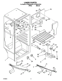 03 - Liner Parts parts for Whirlpool Refrigerator ET5WSEXKQ01 from AppliancePartsPros.com
