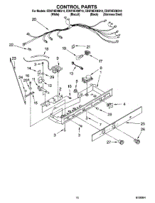 11 - Control Parts parts for Whirlpool Refrigerator ED5FHEXMS10 from AppliancePartsPros.com