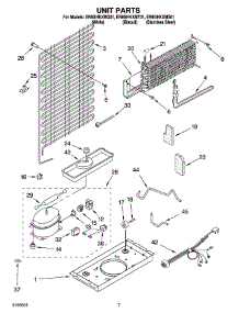 04 - Unit Parts parts for Whirlpool Refrigerator ER8GHKXMT01 from AppliancePartsPros.com