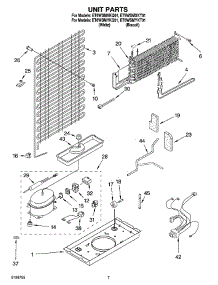04 - Unit Parts parts for Whirlpool Refrigerator ET6WSMYKT01 from AppliancePartsPros.com