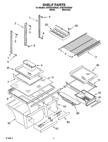 03 - Shelf Parts parts for Whirlpool Refrigerator GT9SHKXMQ02 from AppliancePartsPros.com