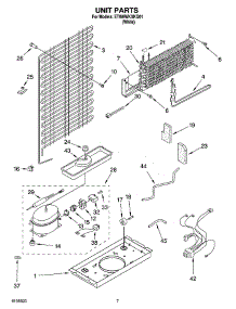 04 - Unit Parts parts for Whirlpool Refrigerator ET8WWKXKQ01 from AppliancePartsPros.com