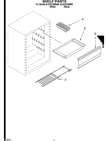 03 - Shelf Parts parts for Whirlpool Refrigerator EL02CCXMB00 from AppliancePartsPros.com