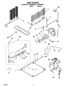 04 - Unit Parts parts for Whirlpool Refrigerator ET1FHMXMQ00 from AppliancePartsPros.com