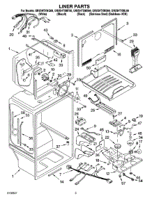 02 - Liner Parts parts for Whirlpool Refrigerator GR2SHTXMS00 from AppliancePartsPros.com