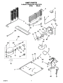 04 - Unit Parts parts for Whirlpool Refrigerator ET9AHTXLQ02 from AppliancePartsPros.com