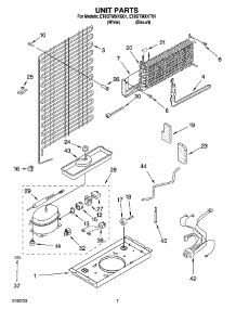 04 - Unit Parts parts for Whirlpool Refrigerator ET8GTMXKQ01 from AppliancePartsPros.com