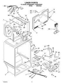 02 - Liner Parts parts for Whirlpool Refrigerator GT9SHKXMQ01 from AppliancePartsPros.com