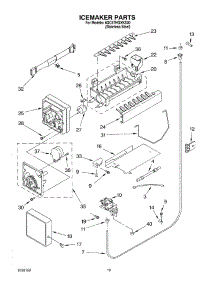 12 - Icemaker Parts, Parts Not Illustrated parts for Whirlpool Refrigerator 6GC5THGXKS00 from AppliancePartsPros.com