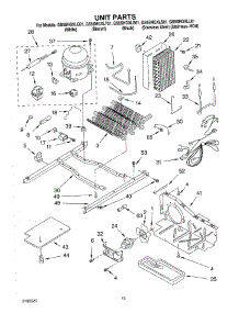 09 - Unit Parts parts for Whirlpool Refrigerator GS5SHGXLQ01 from AppliancePartsPros.com
