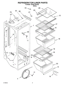 02 - Refrigerator Liner Parts parts for Whirlpool Refrigerator 7ED0GTQXKQ02 from AppliancePartsPros.com