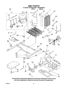 08 - Unit Parts, Parts Not Illustrated parts for Whirlpool Refrigerator 5VED7GTKKT01 from AppliancePartsPros.com
