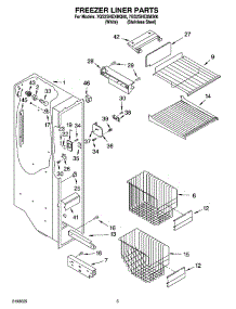 04 - Freezer Liner Parts parts for Whirlpool Refrigerator 7GS2SHEXMS00 from AppliancePartsPros.com