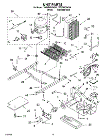 09 - Unit Parts parts for Whirlpool Refrigerator 7GS2SHEXMS00 from AppliancePartsPros.com