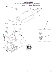 02 - Unit Parts parts for Whirlpool Refrigerator EL05PPXMQ00 from AppliancePartsPros.com