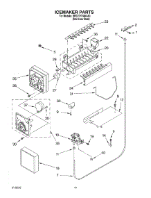 12 - Icemaker Parts, Parts Not Illustrated parts for Whirlpool Refrigerator BRS70YRANA00 from AppliancePartsPros.com